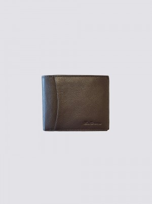 Ben Sherman Burns Bill Fold Leather Wallets Brown | 2940176-ZM