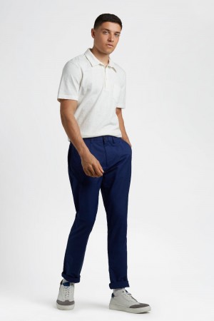 Ben Sherman Everyday Slim Fit Chino Pants Navy | 1472639-JZ