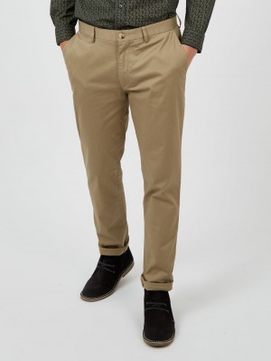 Ben Sherman Signature Slim Stretch Chino Pants Grey | 1674523-TU