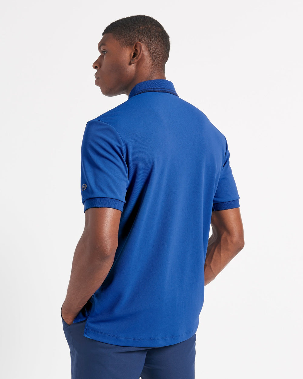 Ben Sherman 360 Motion Stretch Polo Shirts Blue / Royal | 5463892-AP