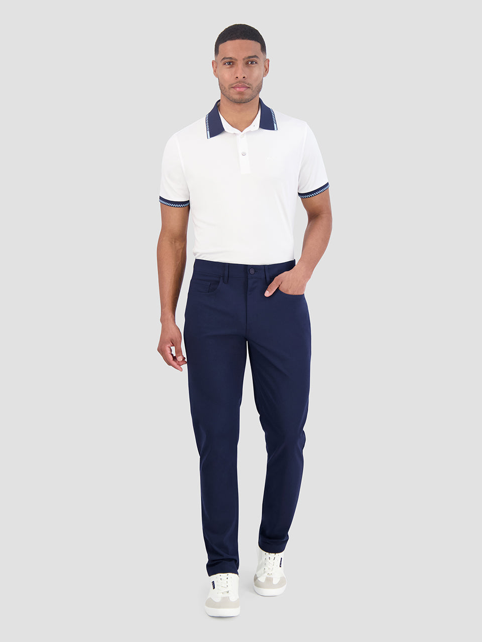 Ben Sherman 4Way Stretch Tech Long Pants Navy | 7580316-CA