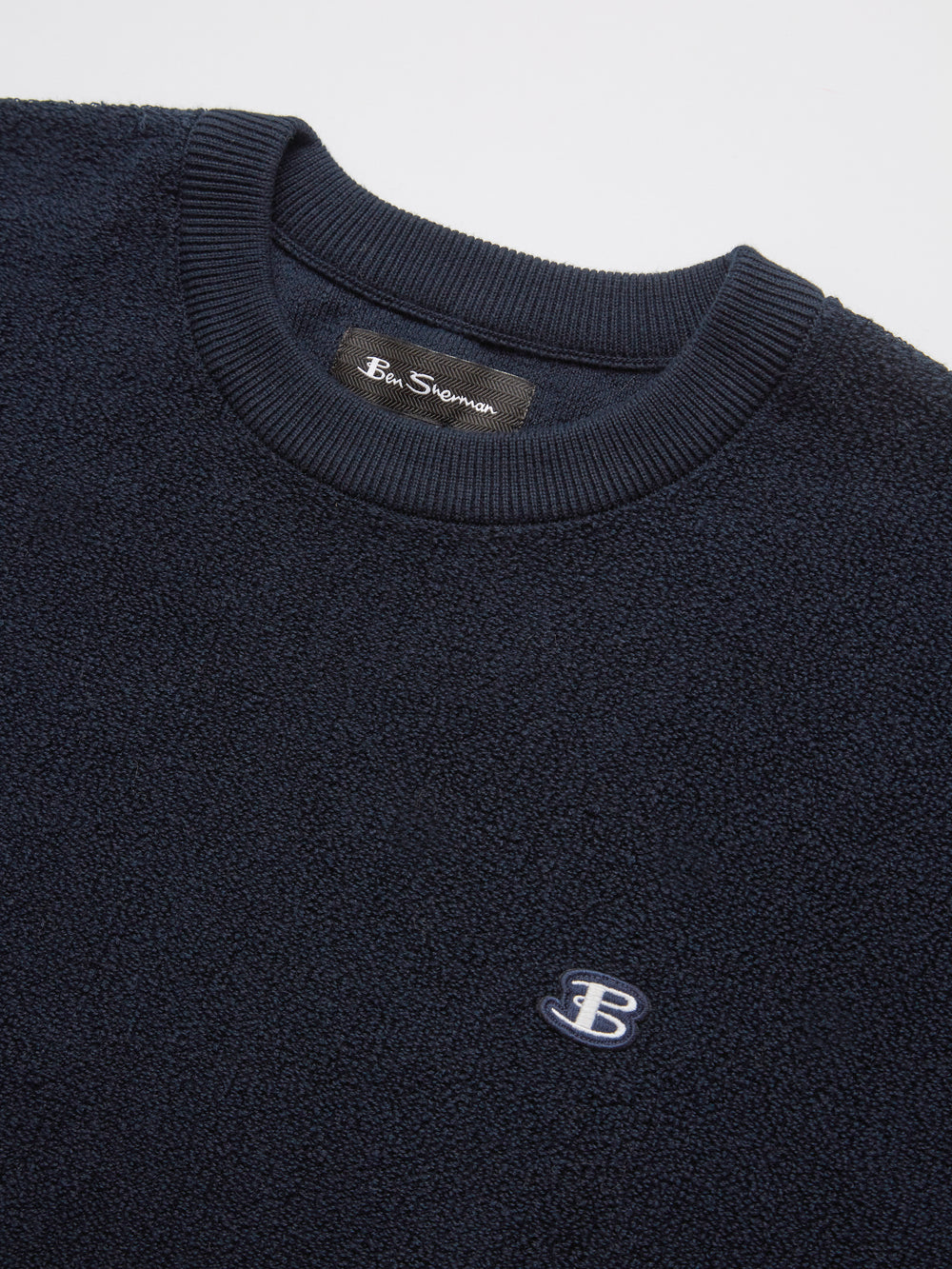 Ben Sherman B by Ben Sherman Crewneck Knitwear Navy | 7426509-QP