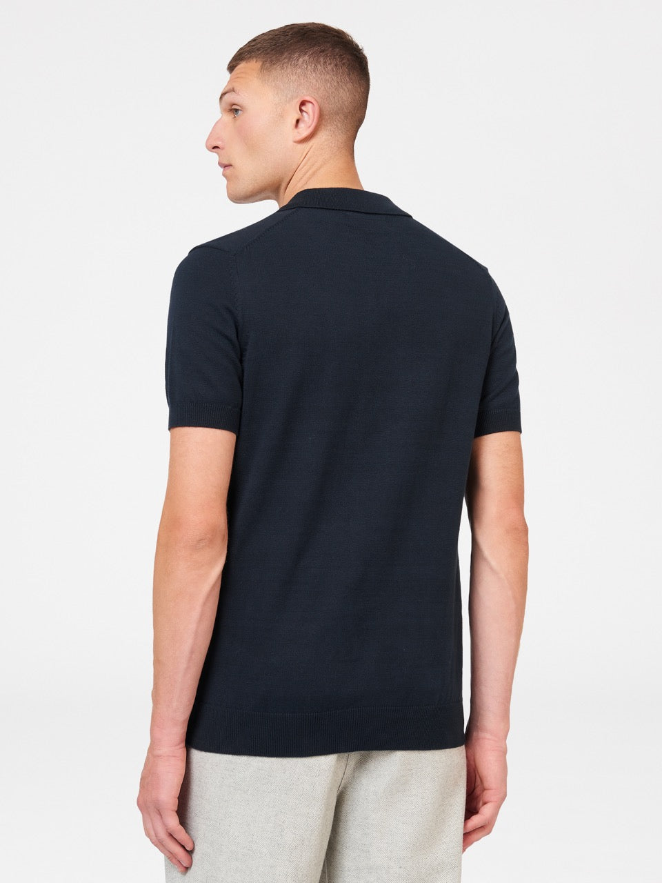 Ben Sherman B by Ben Sherman London Rebels Polo Neck Sweaters Navy | 0968154-US