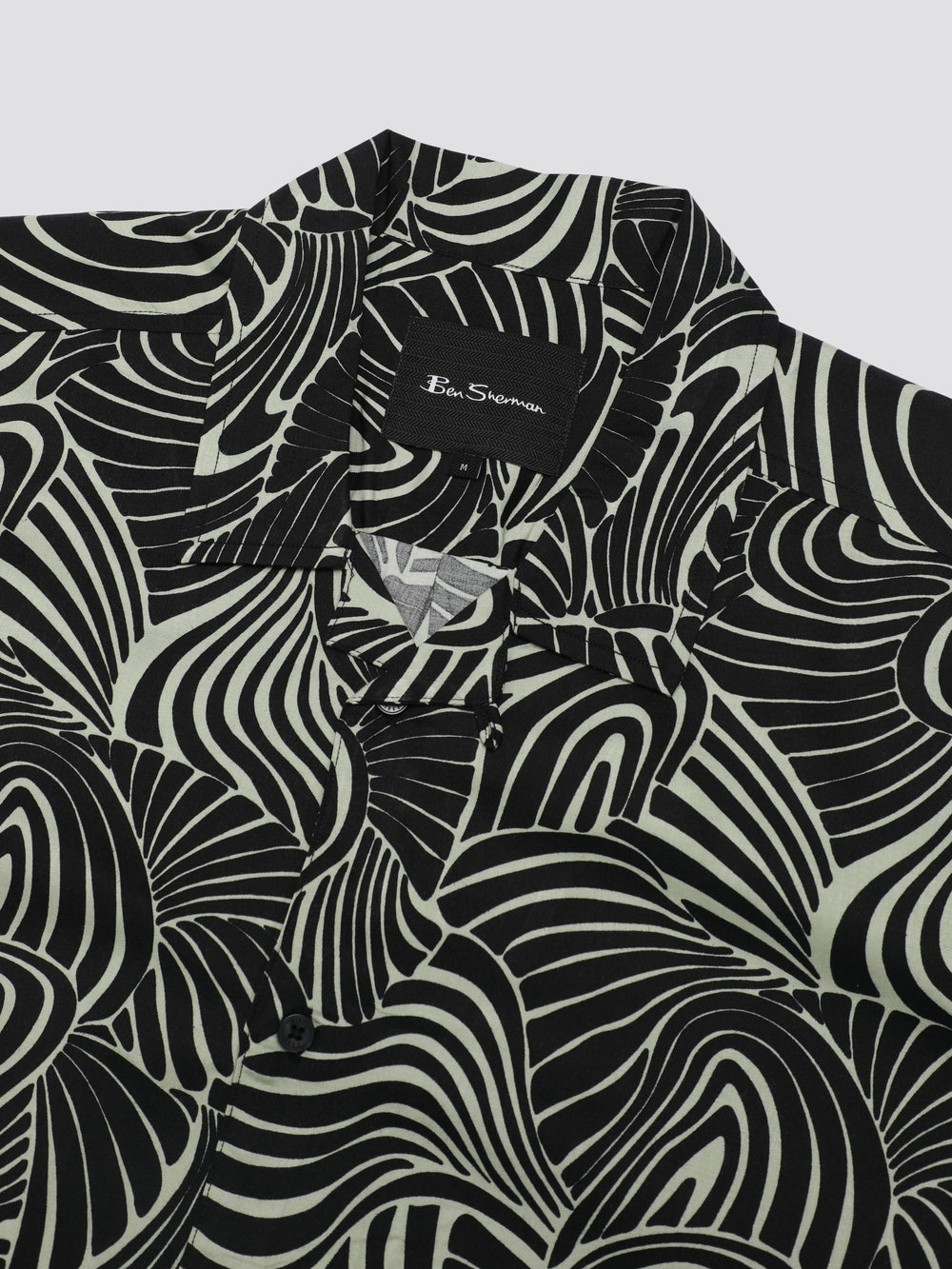 Ben Sherman B by Ben Sherman Psychedelic Swirl Print Shirts Mint | 2354871-AB