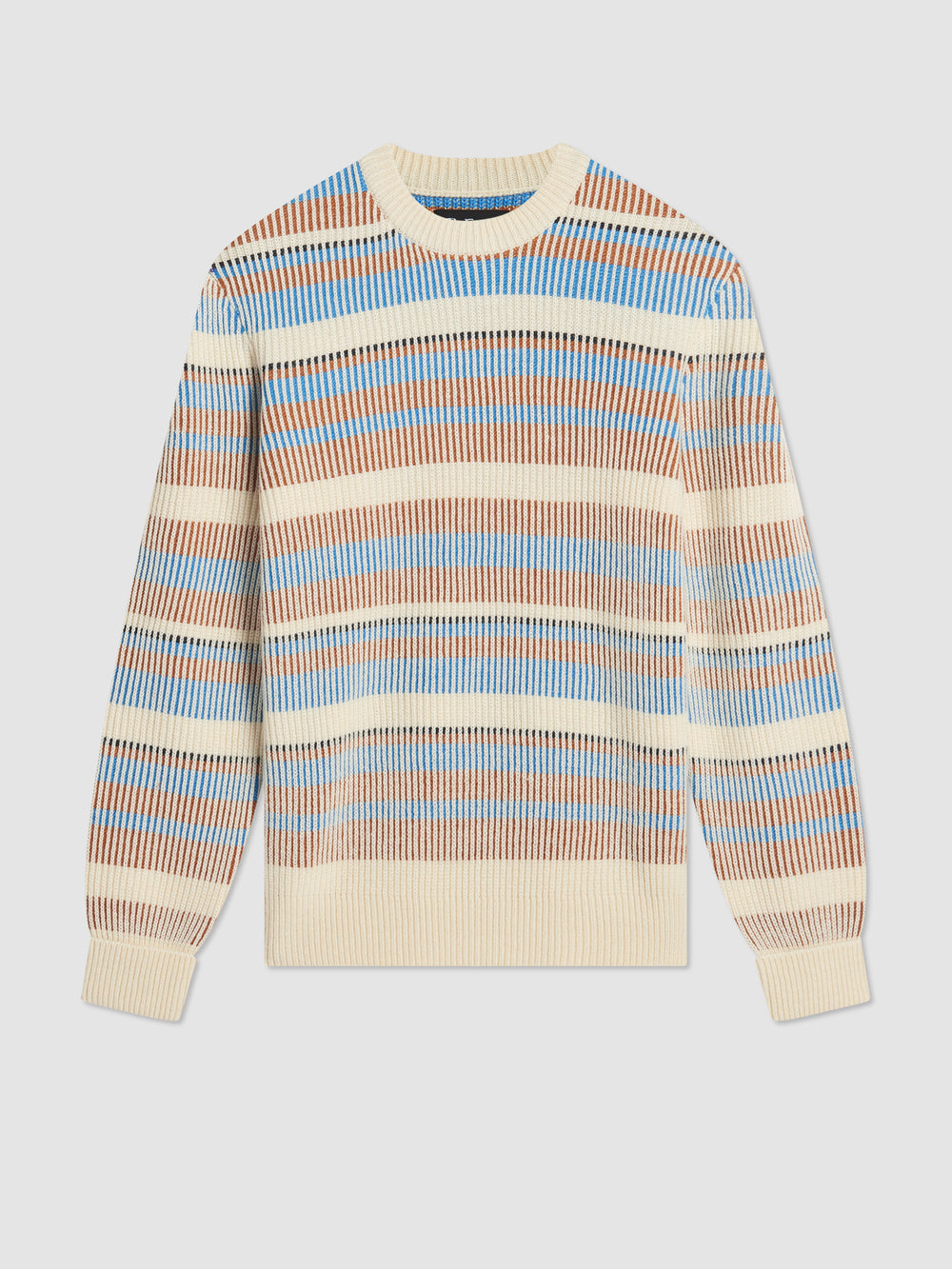 Ben Sherman B by Ben Sherman Stripe Knitwear White | 2309685-CX