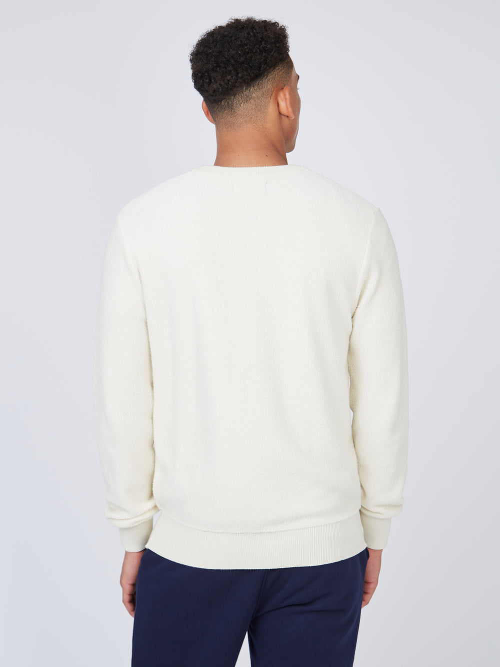 Ben Sherman B by Ben Sherman Textured Knitwear White | 2856049-UA