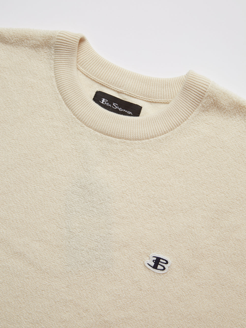 Ben Sherman B by Ben Sherman Textured Knitwear White | 2856049-UA