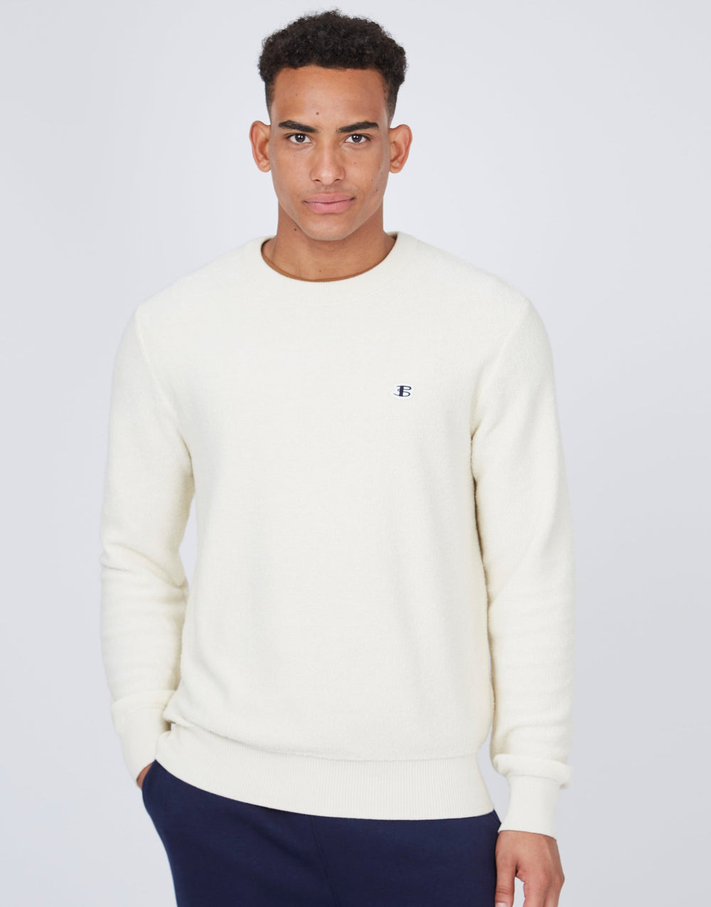 Ben Sherman B by Ben Sherman Textured Knitwear White | 2856049-UA