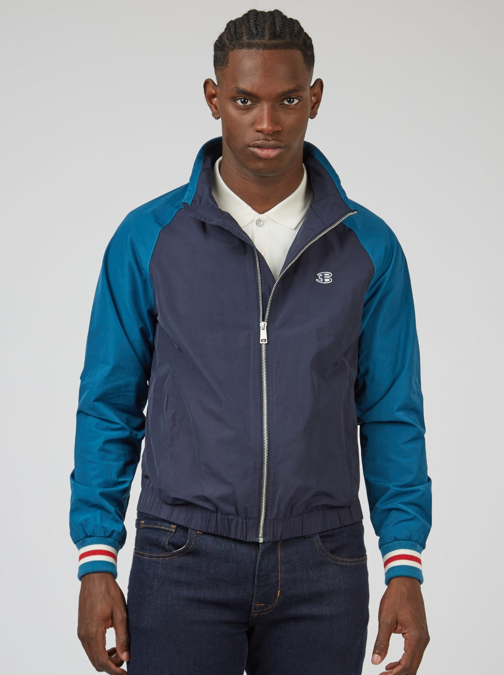 Ben Sherman B by Ben Sherman Waterproof Sport Jackets Blue | 3750912-TL