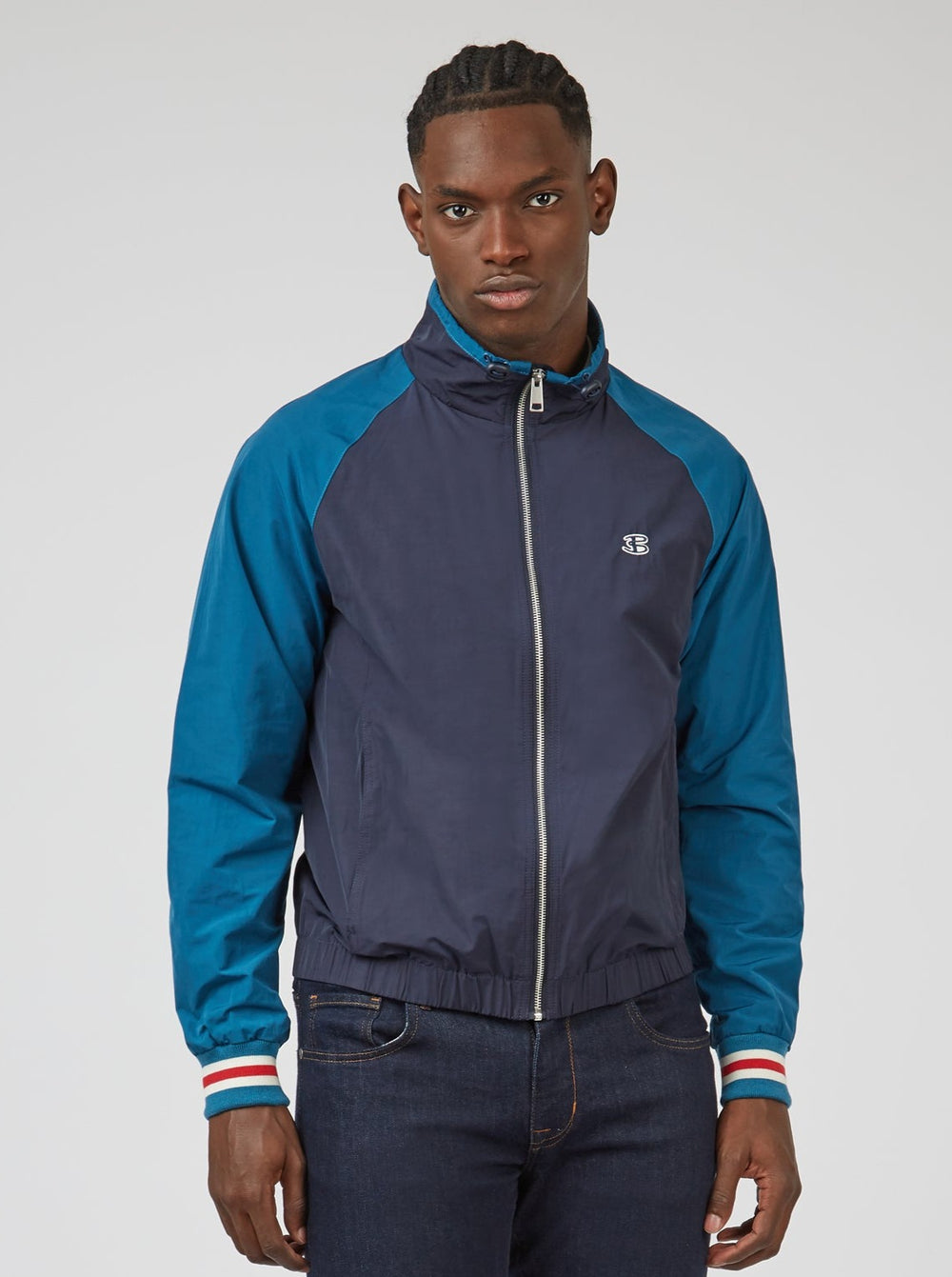 Ben Sherman B by Ben Sherman Waterproof Sport Jackets Blue | 3750912-TL