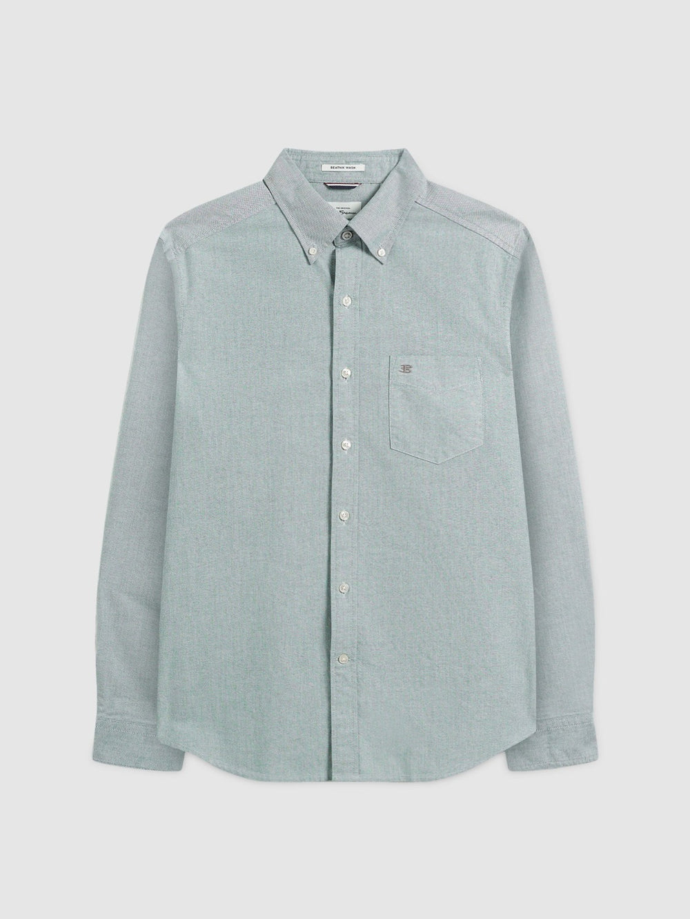 Ben Sherman Beatnik Wash Long-Sleeve Shirts Green | 9610285-FY