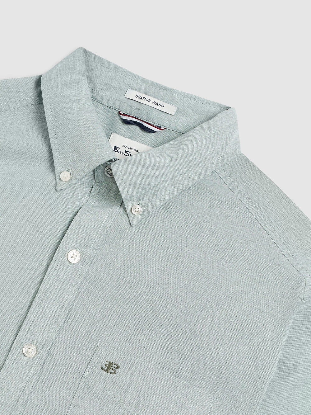 Ben Sherman Beatnik Wash Long-Sleeve Shirts Green | 9610285-FY