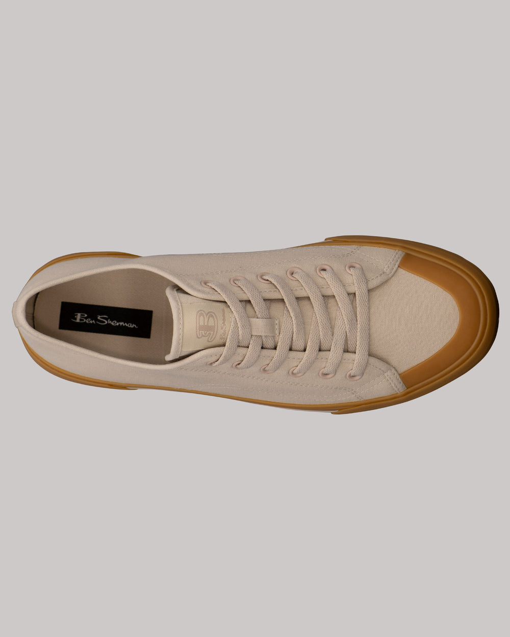 Ben Sherman Belfast Sneakers Light Beige | 8069174-XB