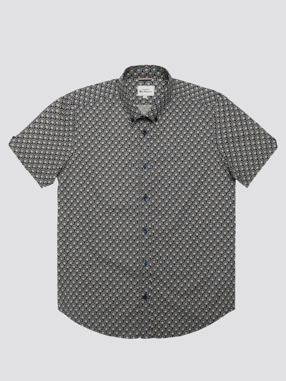 Ben Sherman Block Geo Shirts Grey | 2836471-WE