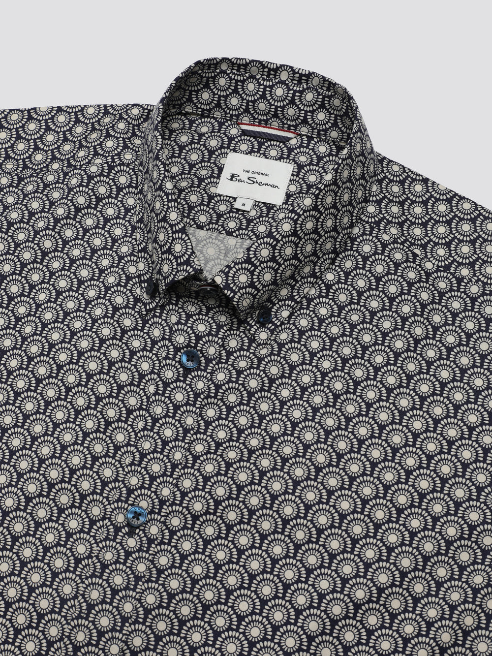 Ben Sherman Block Geo Shirts Grey | 2836471-WE