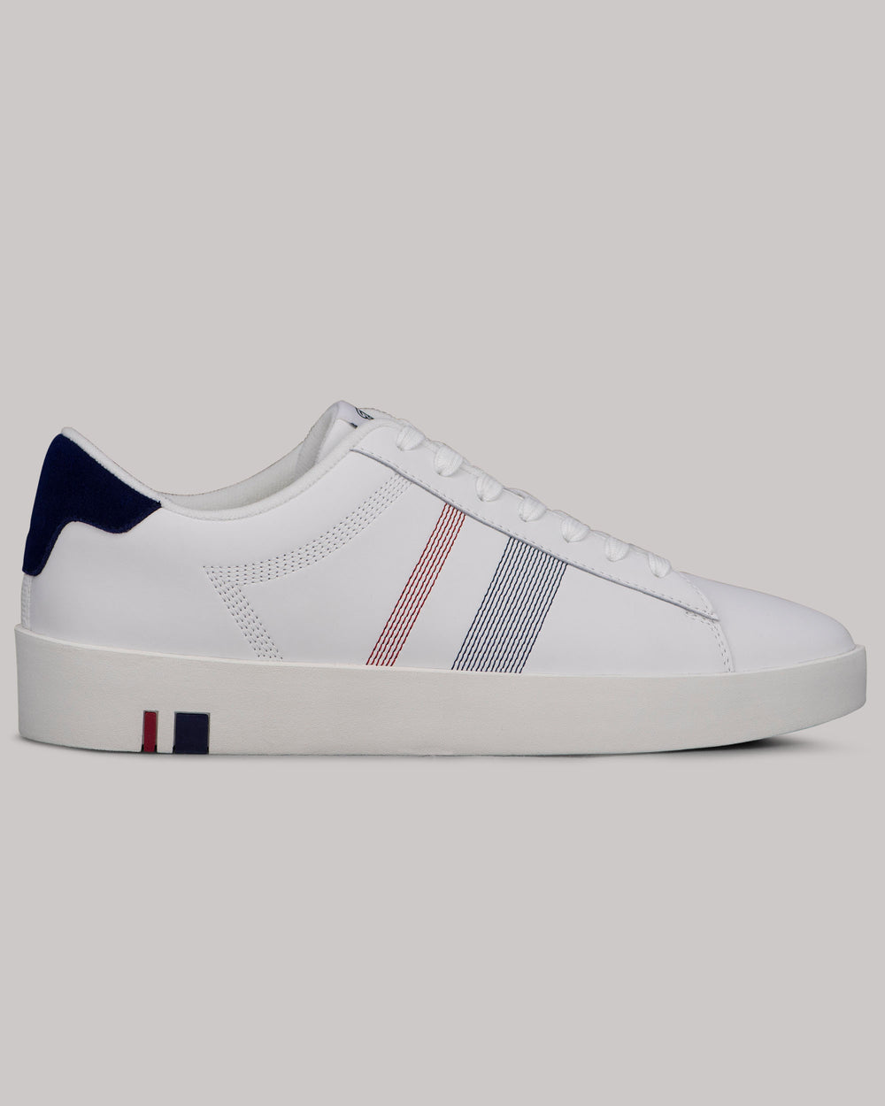 Ben Sherman Boxwell Sneakers White / Navy / Red | 8945137-MN