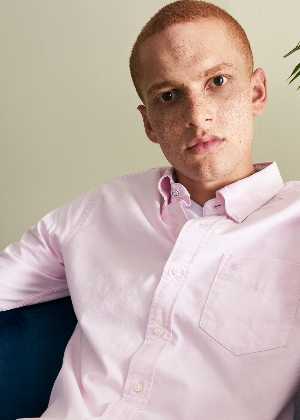 Ben Sherman Brighton Oxford Organic Shirts Pink | 2376510-WD