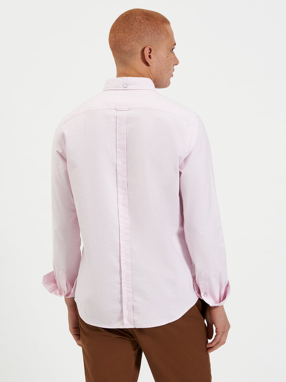 Ben Sherman Brighton Oxford Organic Shirts Pink | 2376510-WD