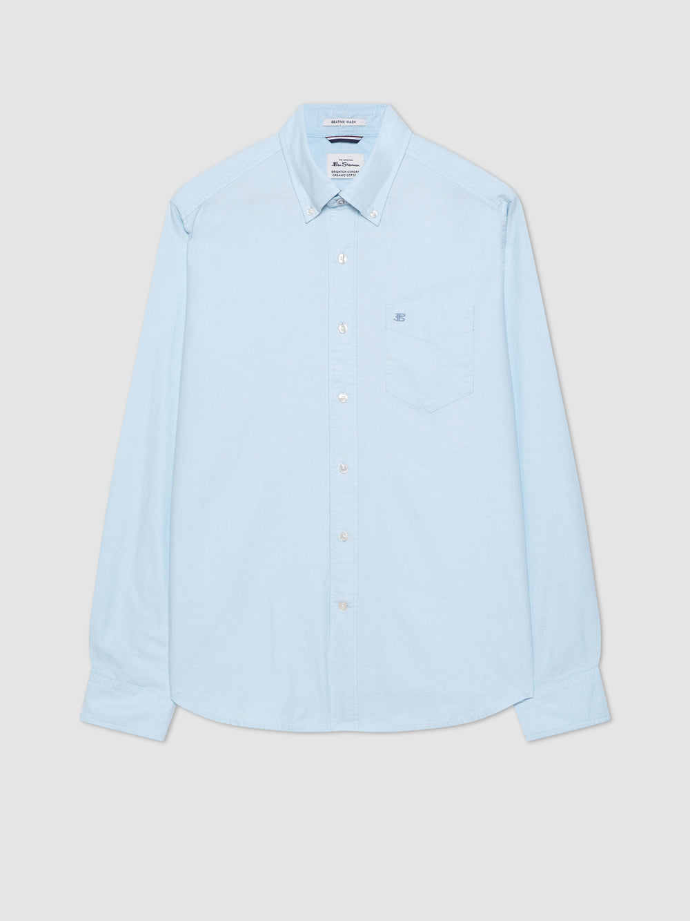 Ben Sherman Brighton Oxford Organic Shirts Blue | 7924618-KQ