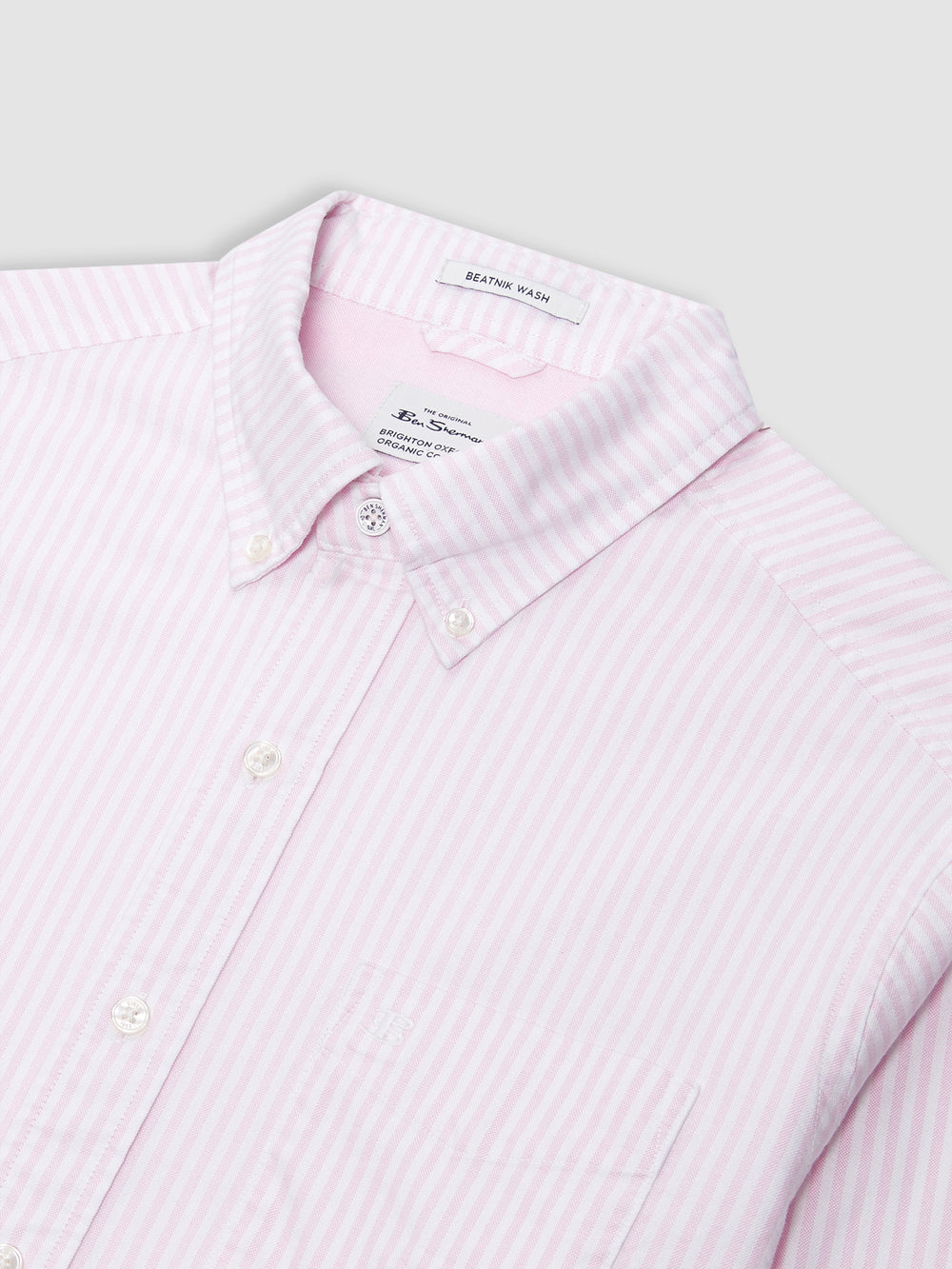 Ben Sherman Brighton Oxford Shirts Pink Stripes | 7693251-TZ