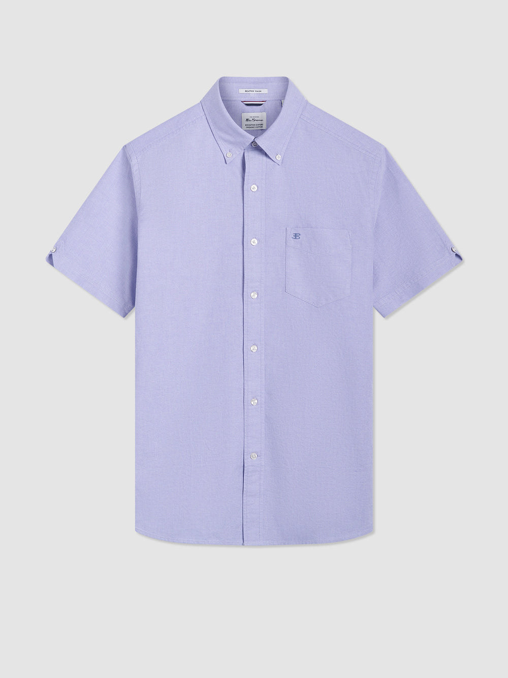 Ben Sherman Brighton Oxford Shirts Purple | 8745326-OZ