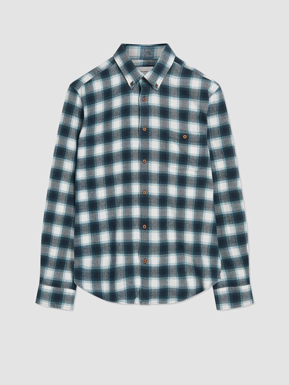 Ben Sherman Brushed Ombre Check Flannel Shirts Green | 3109867-UV