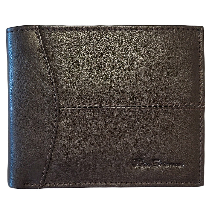 Ben Sherman Cooke Bill Fold Leather Wallets Brown | 5291863-BK