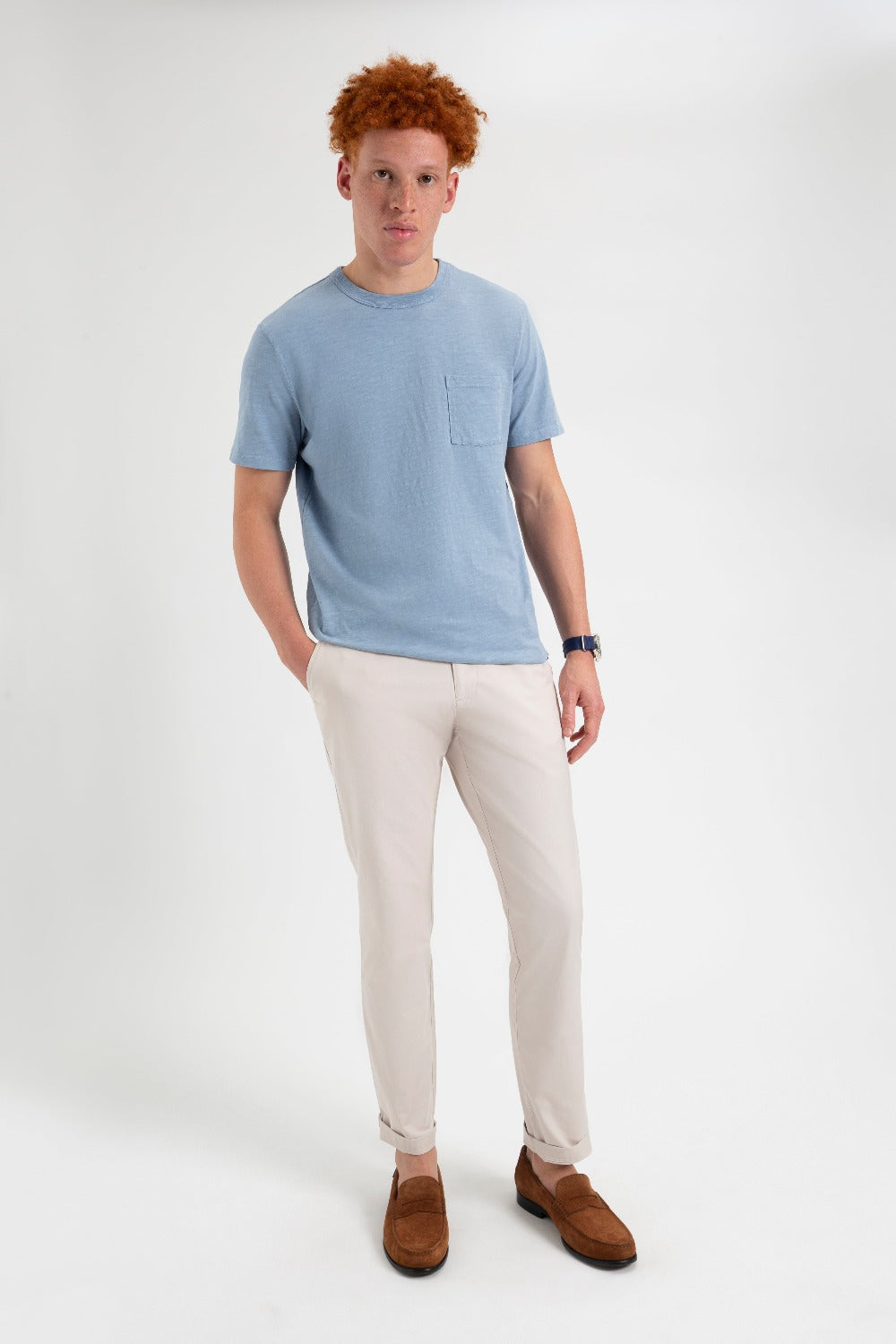 Ben Sherman Everyday Slim Fit Chino Pants White | 0925748-TL