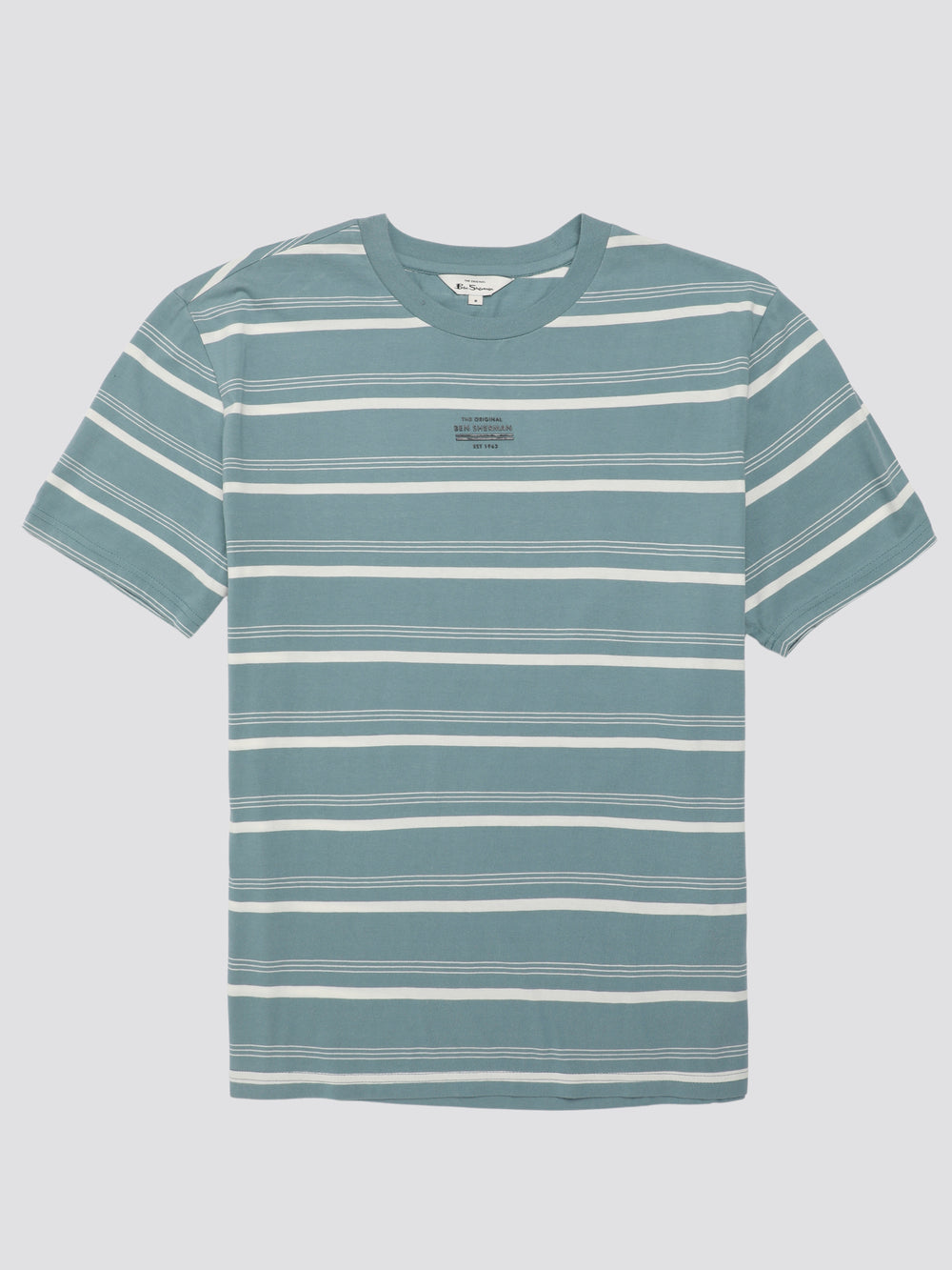 Ben Sherman Fine Stripe T-Shirt Blue | 4513967-XG