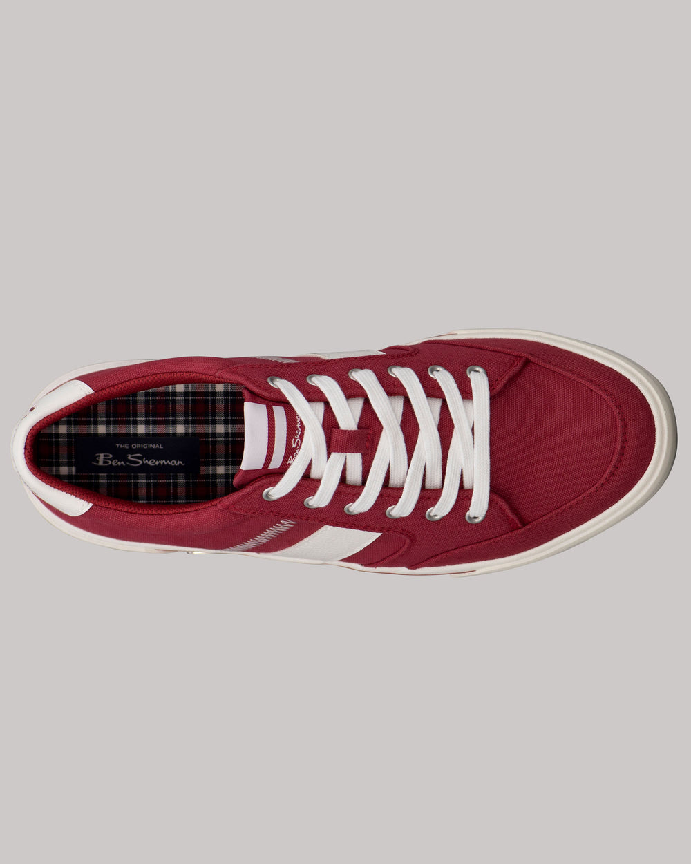 Ben Sherman Hawthorn Sneakers Red / White | 6825310-YI