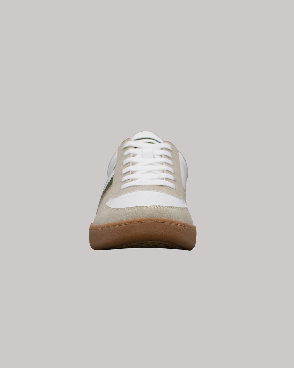 Ben Sherman Hyde Olive Stripe Sneakers White | 4189725-NI