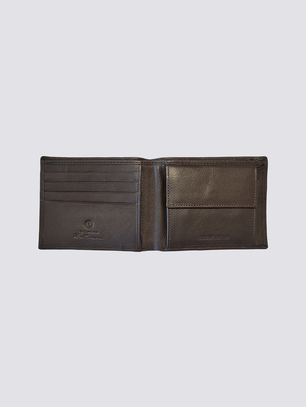 Ben Sherman Irvine Bill Fold Leather Wallets Brown | 2378146-KR