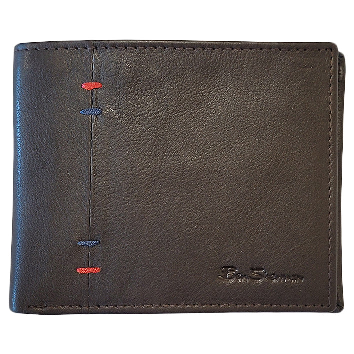 Ben Sherman Irvine Bill Fold Leather Wallets Brown | 2378146-KR