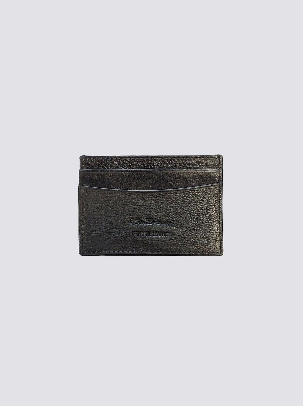 Ben Sherman Koki Leather Card Holder Wallets Black | 6375084-FM