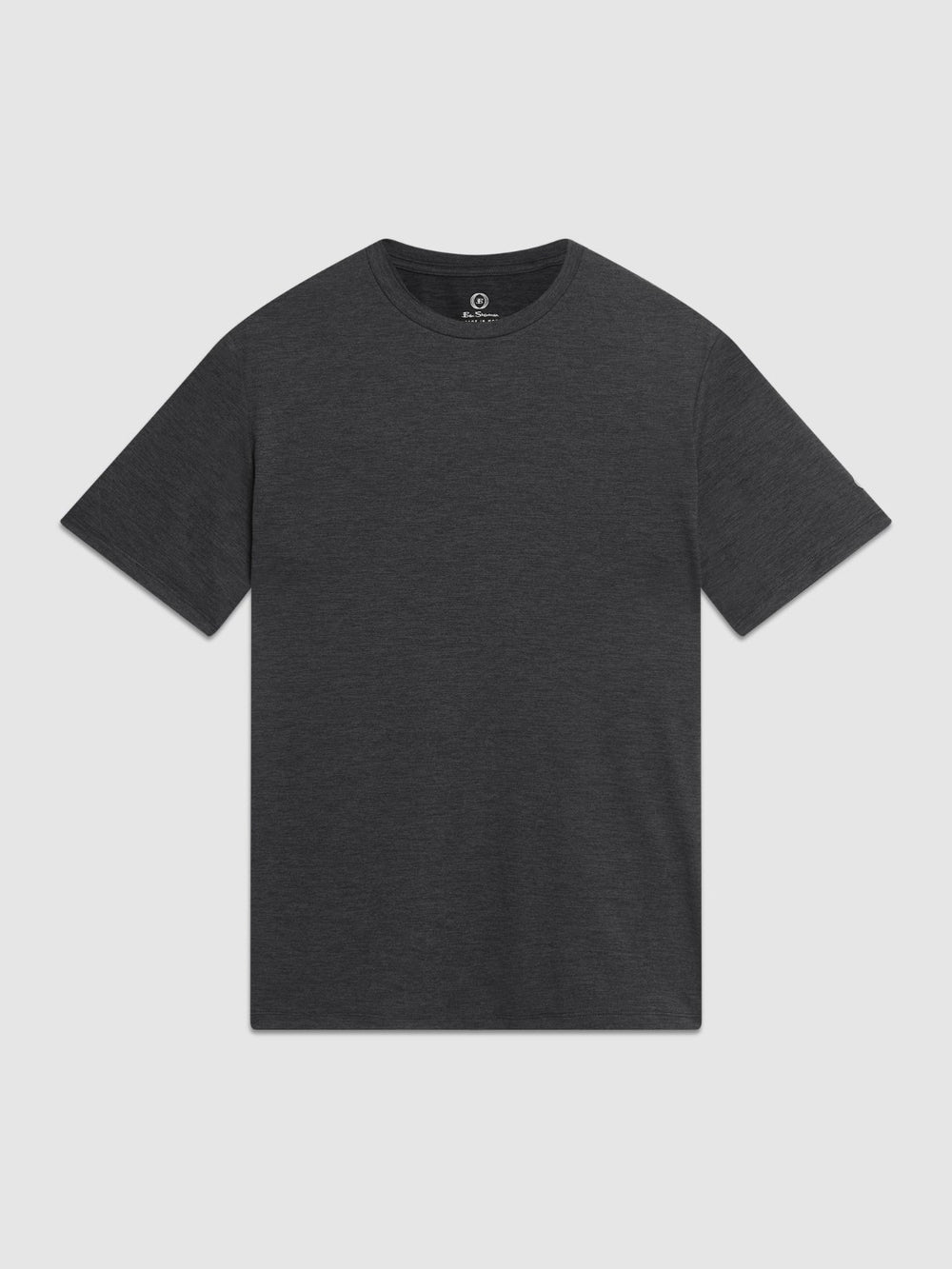 Ben Sherman Performance Stretch Marl T-Shirt Black | 4305897-XZ