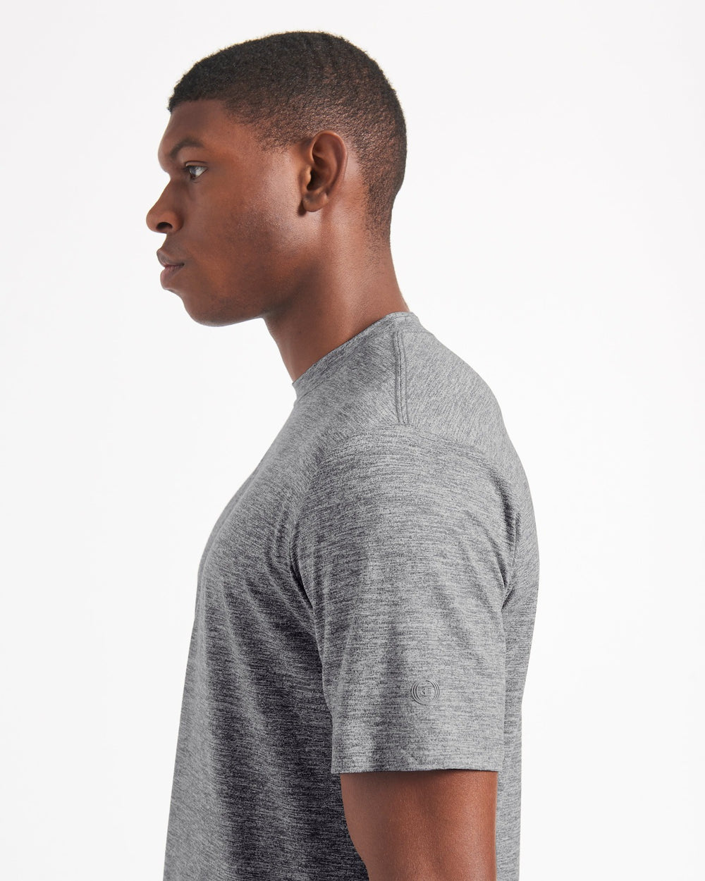 Ben Sherman Performance Stretch Marl T-Shirt Grey | 1590863-OF