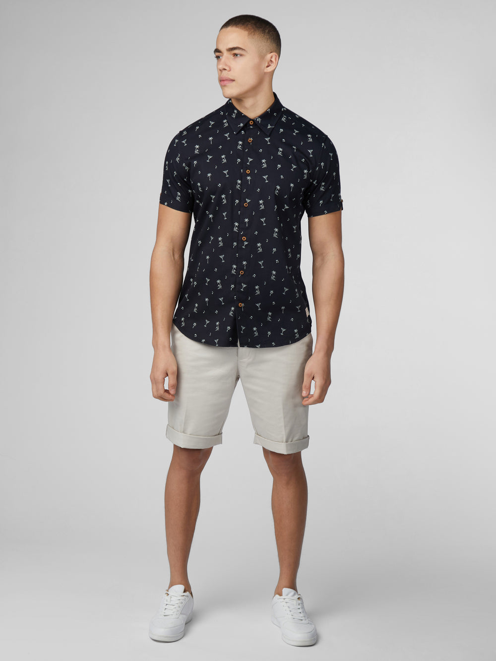 Ben Sherman Scattered Shirts Black | 7084913-RG