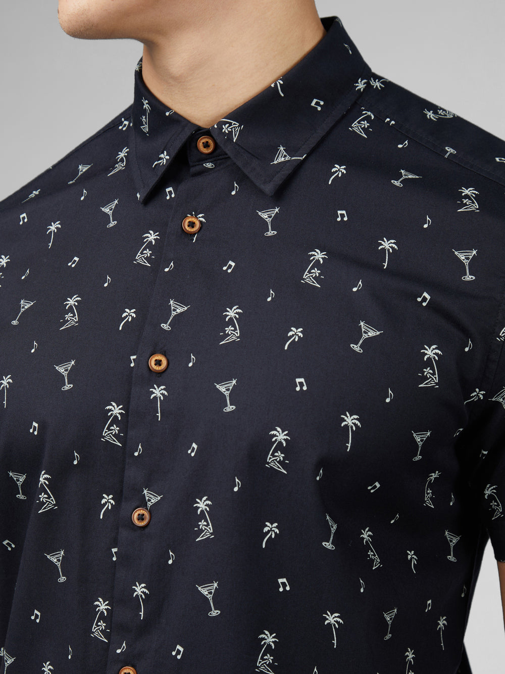 Ben Sherman Scattered Shirts Black | 7084913-RG