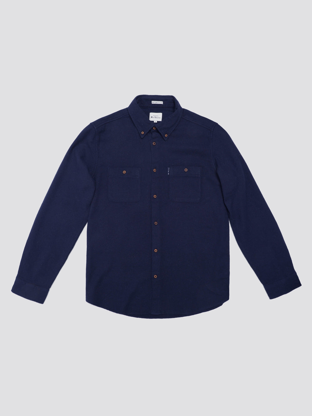 Ben Sherman Signature Boucle Shirts Navy | 2381074-OH