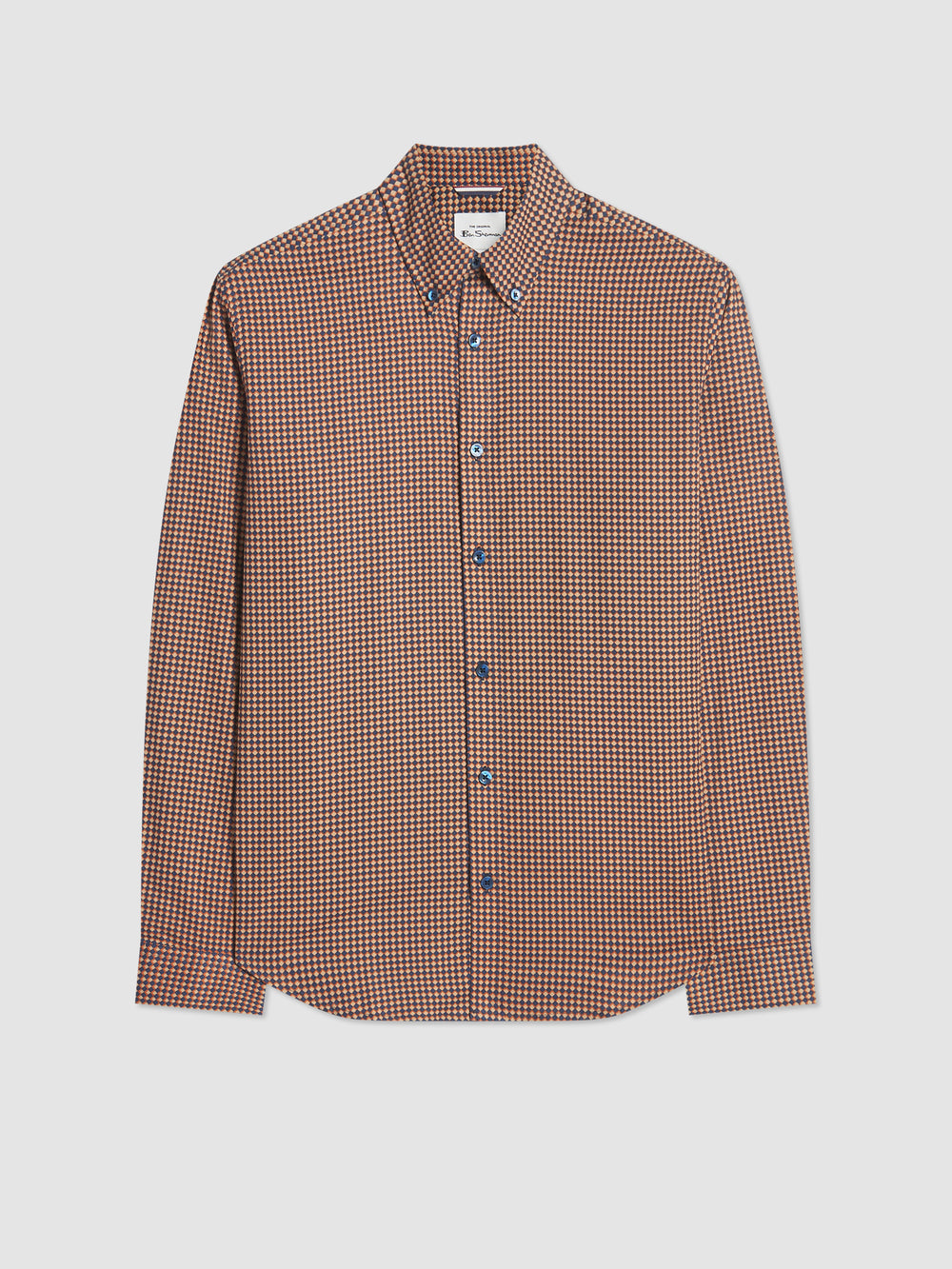 Ben Sherman Signature Chevron Shirts Orange | 0764281-FA