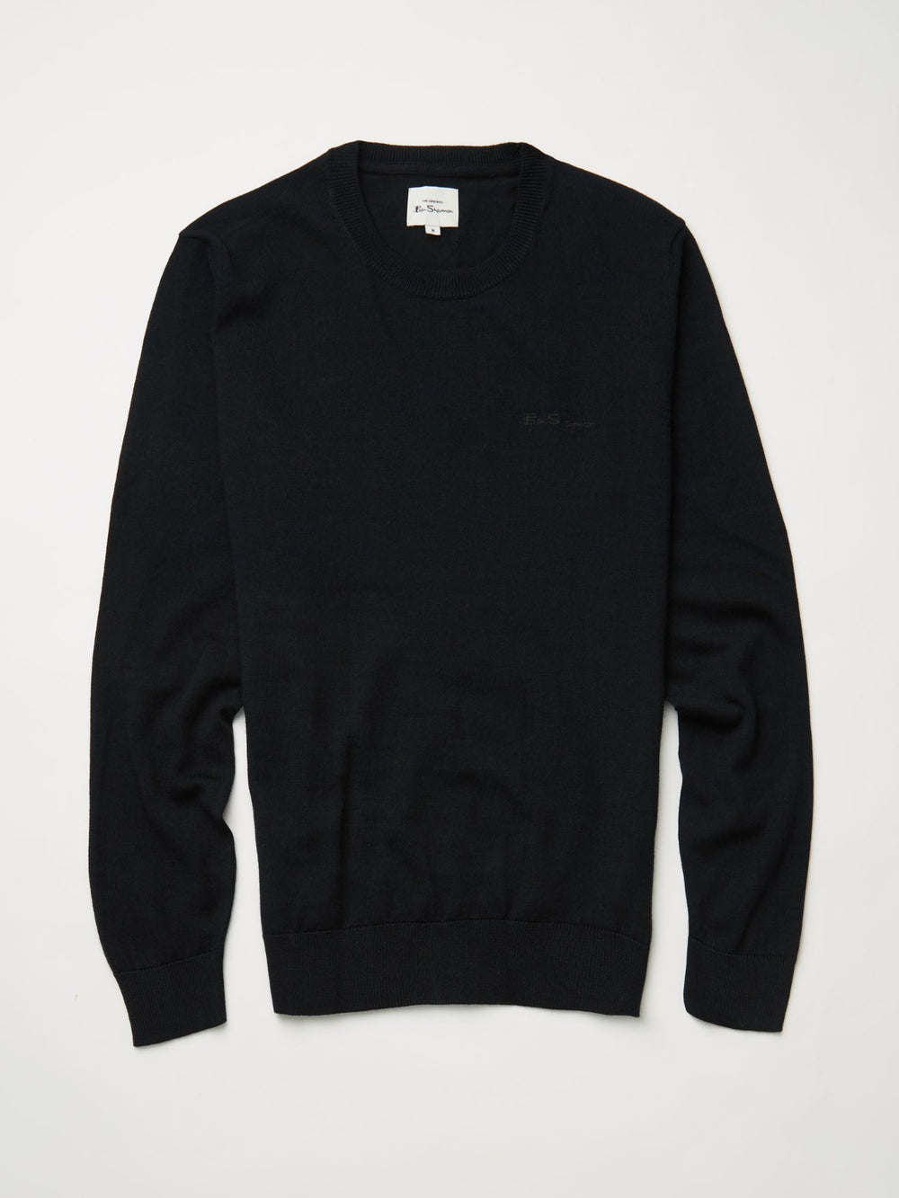 Ben Sherman Signature Crewneck Knitwear Black | 9718345-CR