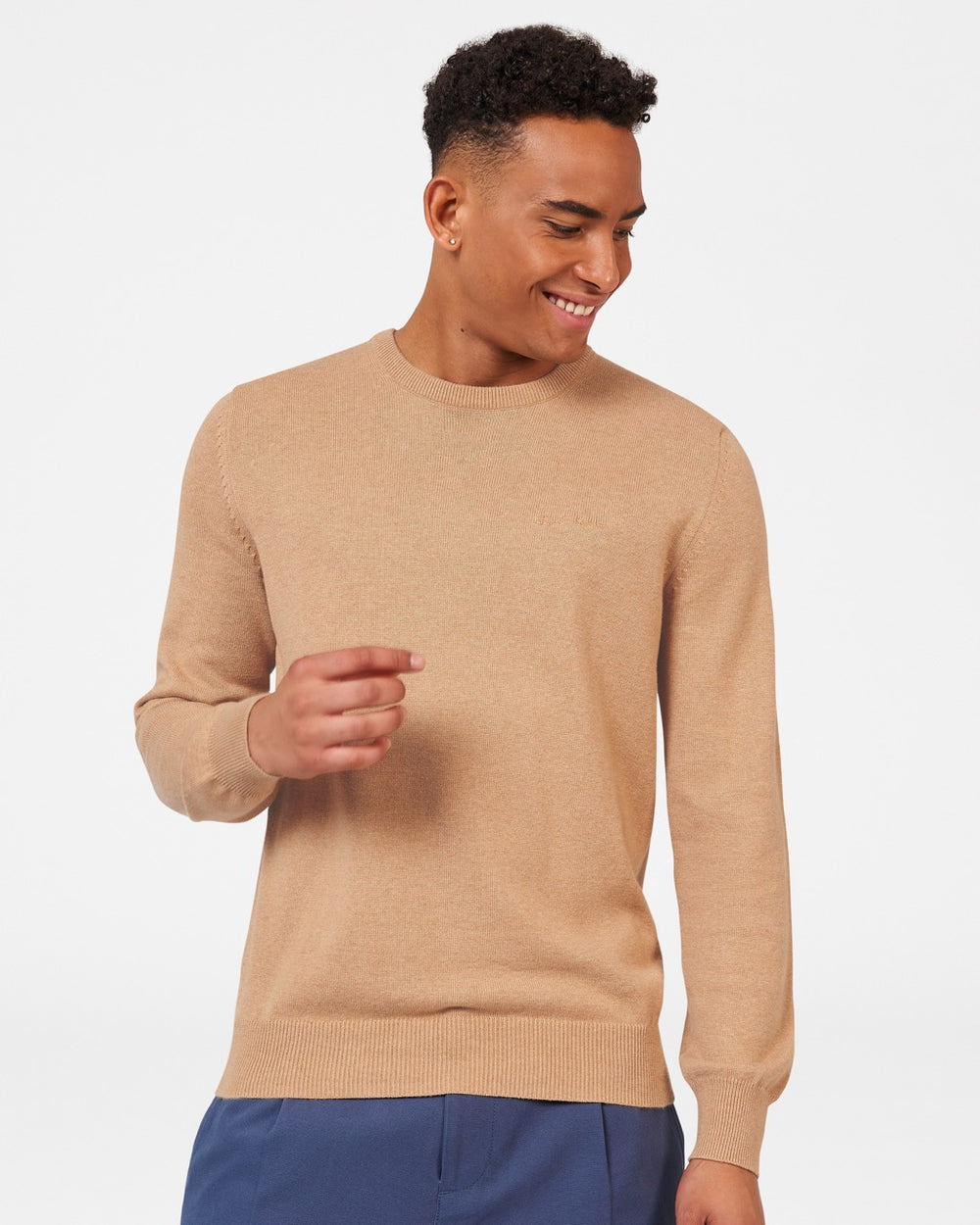 Ben Sherman Signature Crewneck Knitwear Grey | 0239648-RD