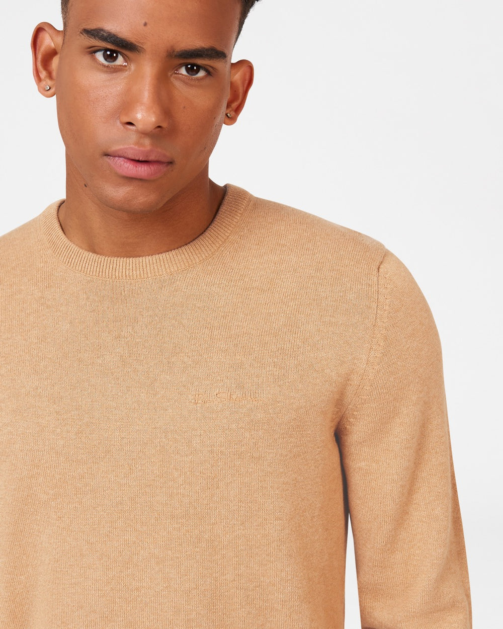 Ben Sherman Signature Crewneck Knitwear Grey | 0239648-RD