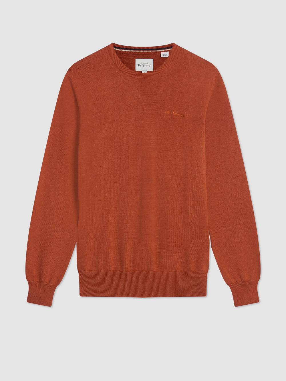 Ben Sherman Signature Crewneck Knitwear Orange | 6147952-AX