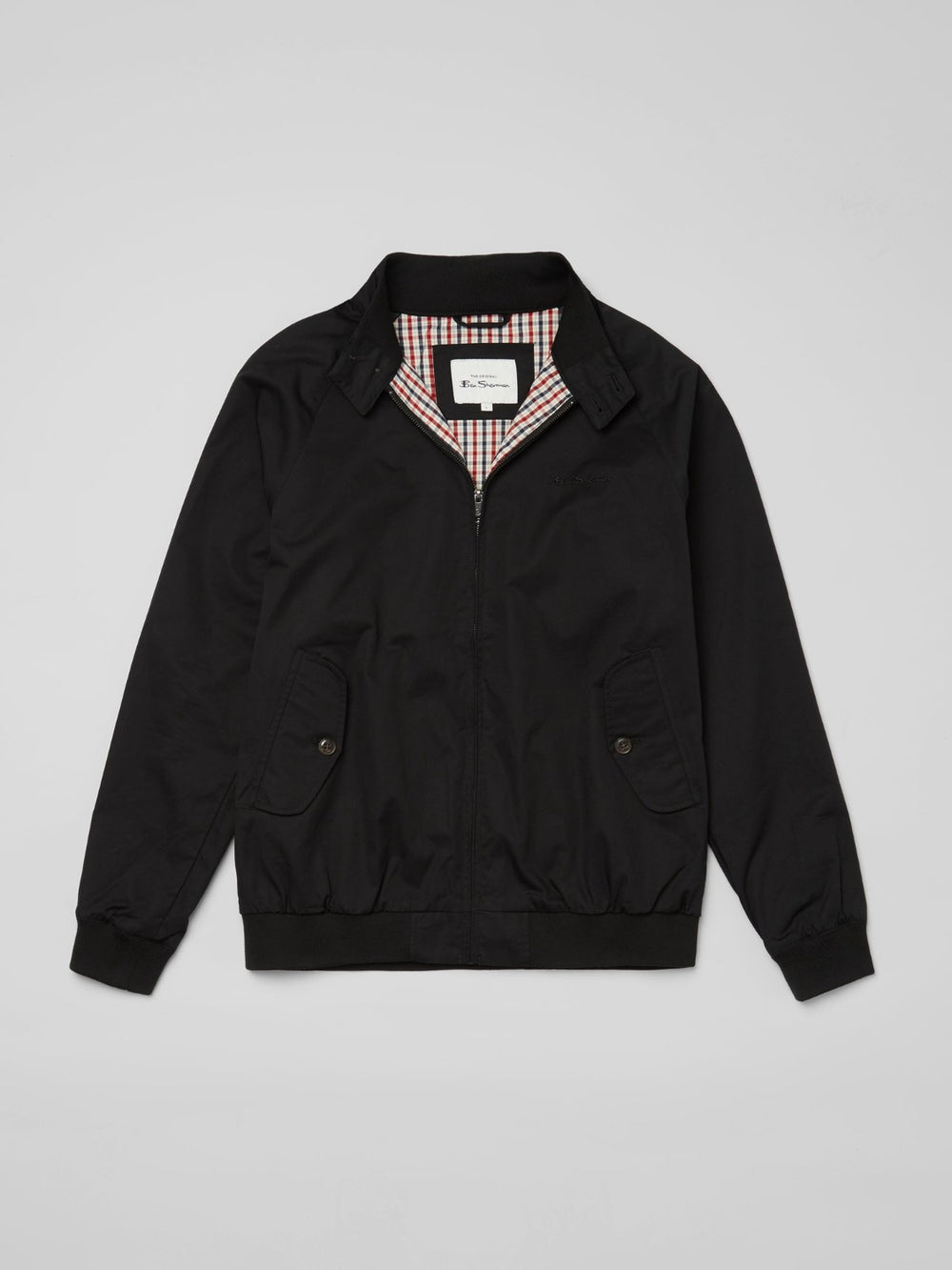 Ben Sherman Signature Harrington Jackets Black | 2954801-HX