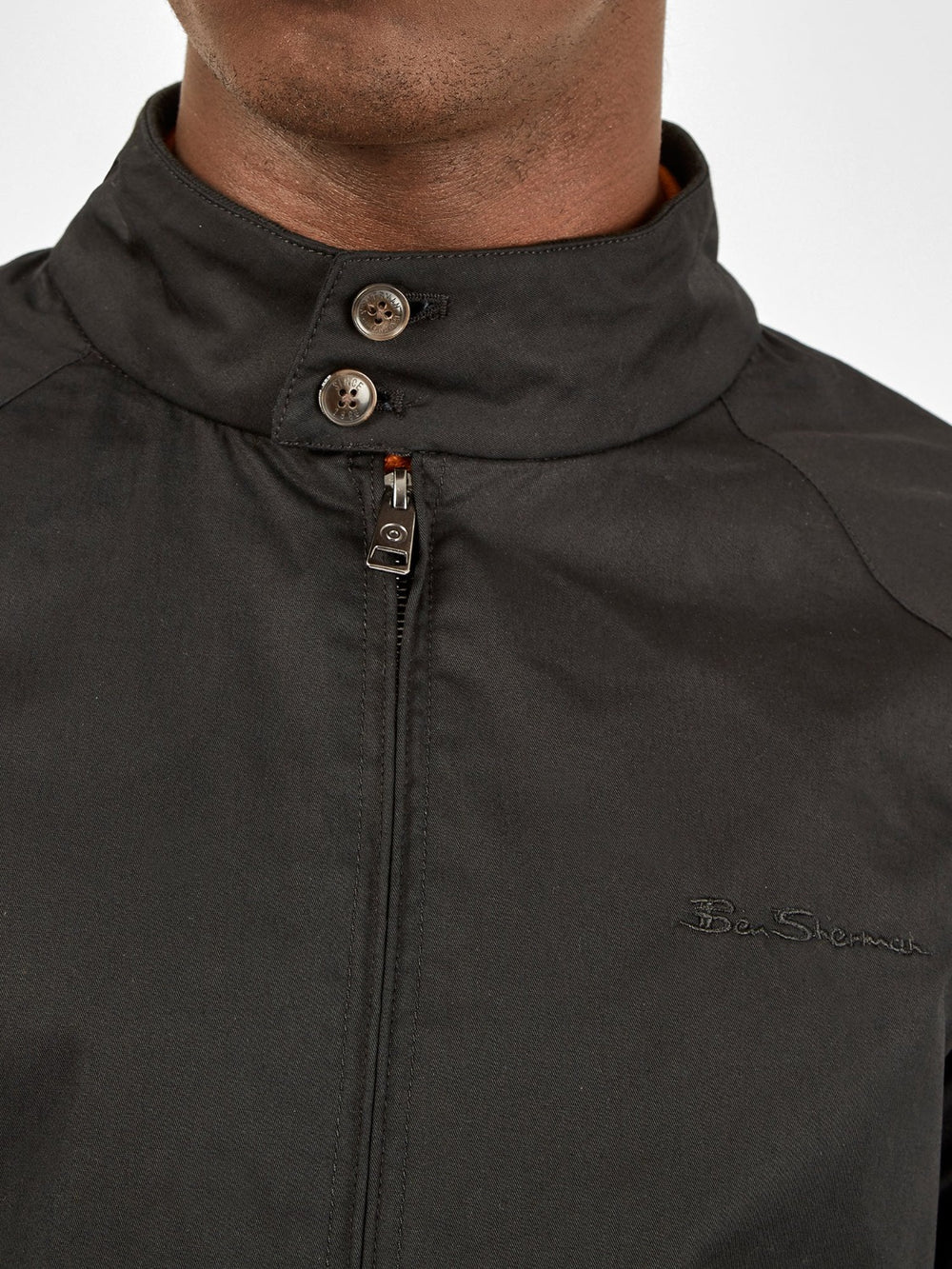 Ben Sherman Signature Harrington Jackets Black | 2954801-HX