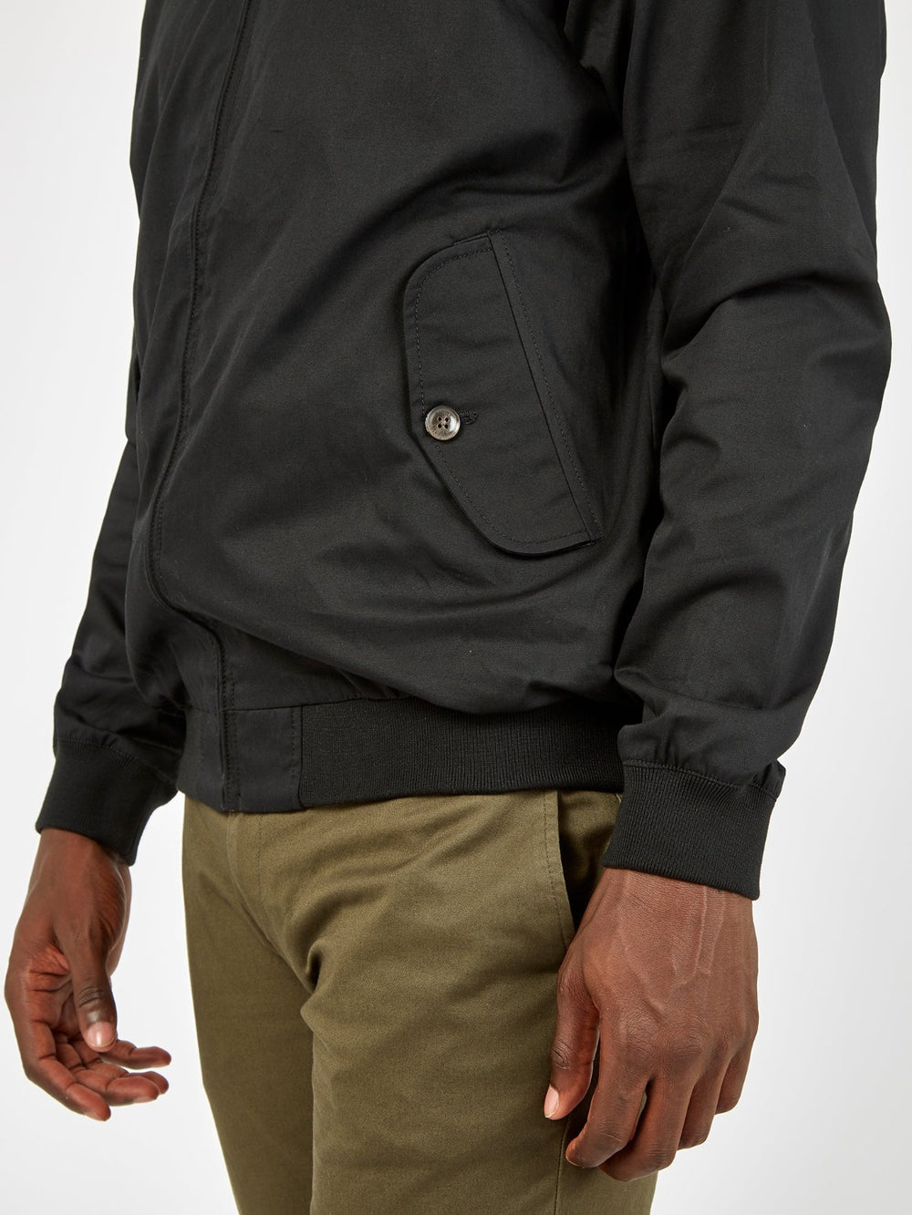 Ben Sherman Signature Harrington Jackets Black | 2954801-HX