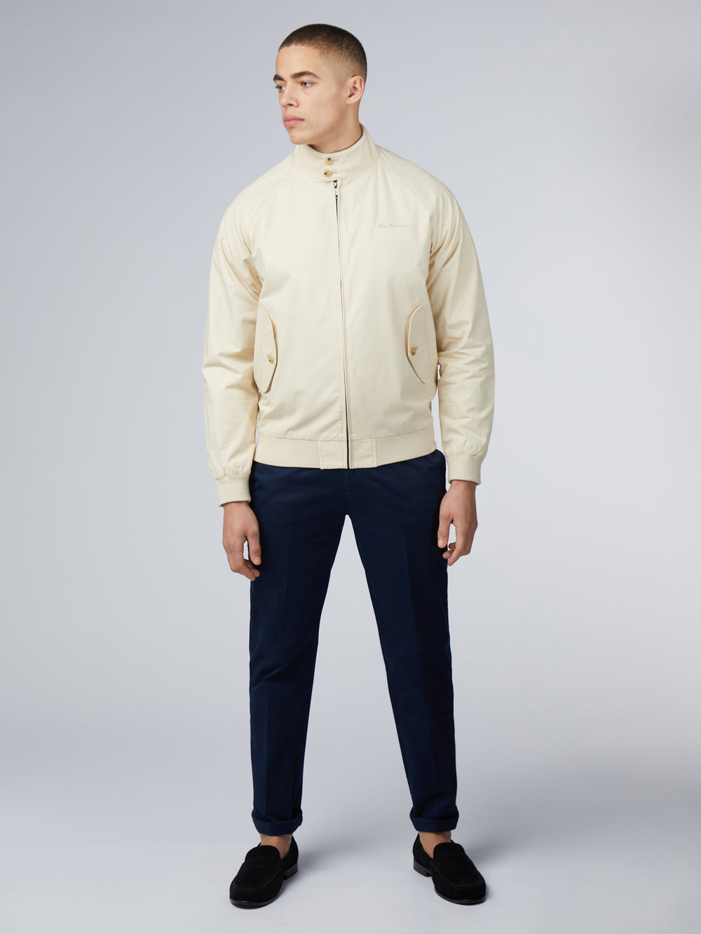 Ben Sherman Signature Harrington Jackets Cream | 0632475-QH