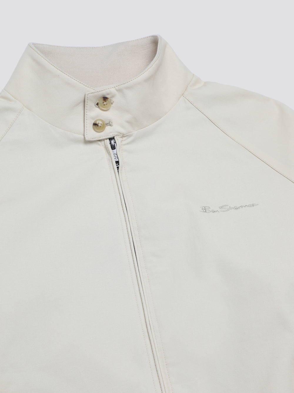 Ben Sherman Signature Harrington Jackets Cream | 0632475-QH