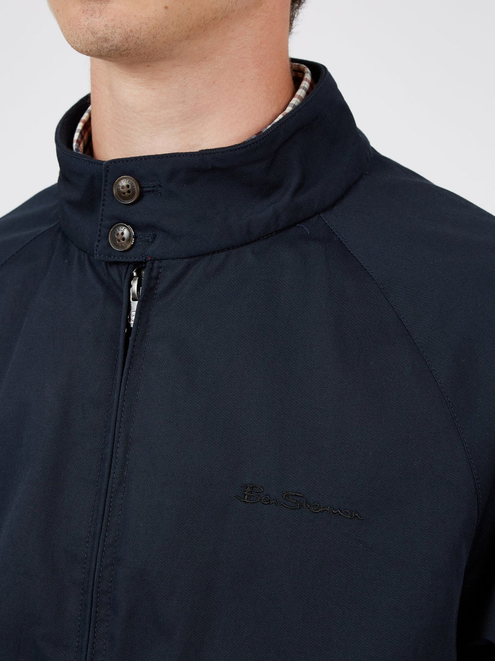 Ben Sherman Signature Harrington Jackets Navy | 3549278-RW